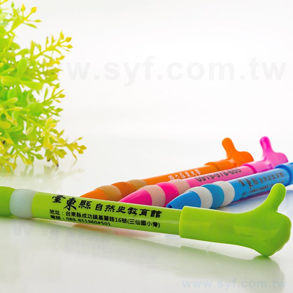 手勢造型廣告筆-旋轉筆管-四款筆桿可選_5